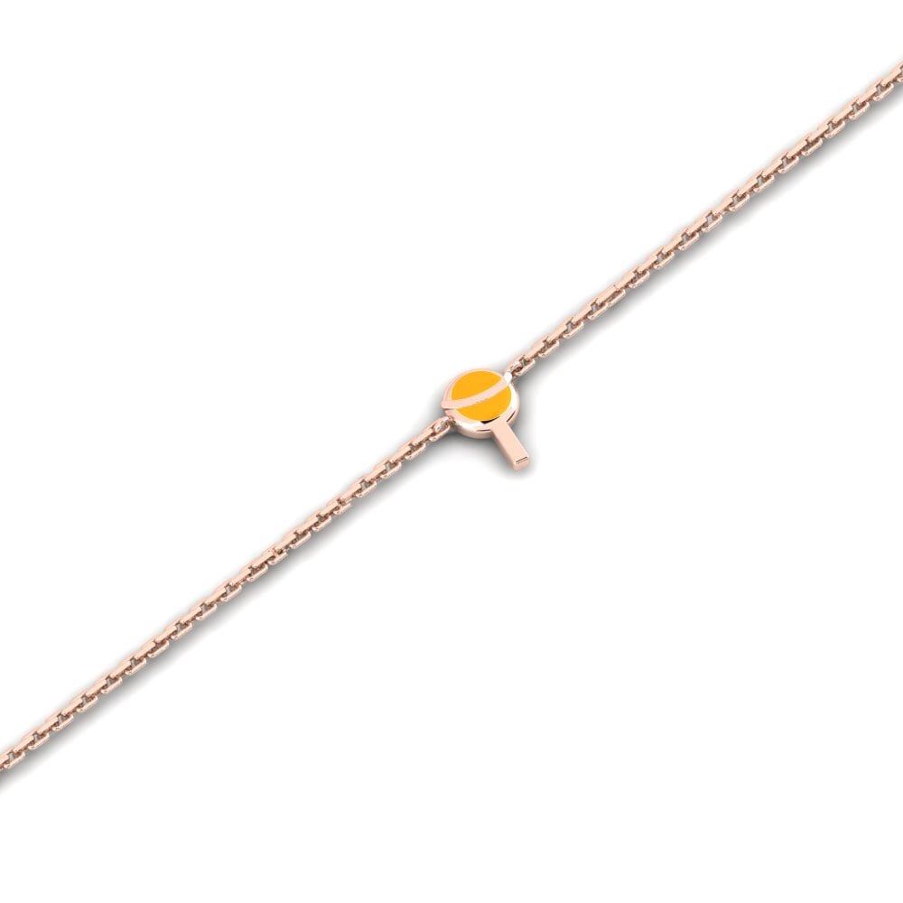 Rotgold 375 Kinderarmband Canchs