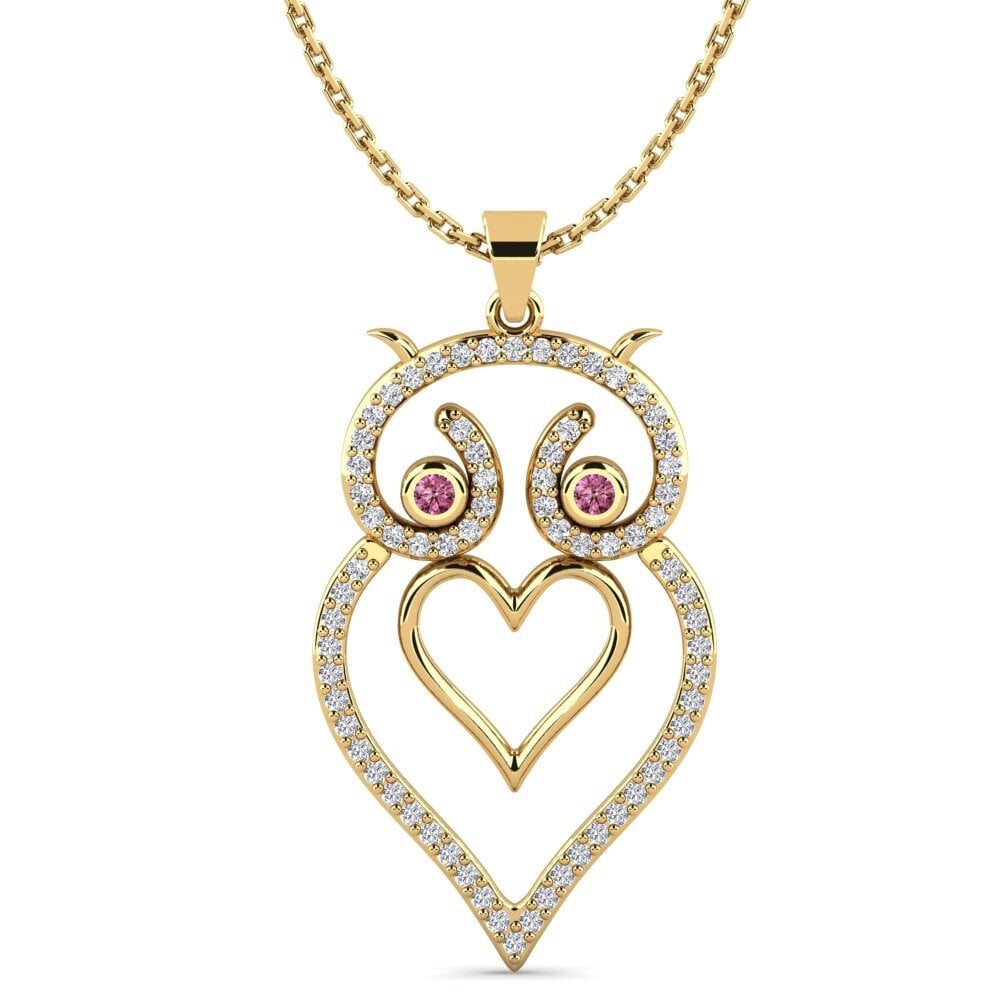 Rhodolite Garnet Women's Pendant Candide