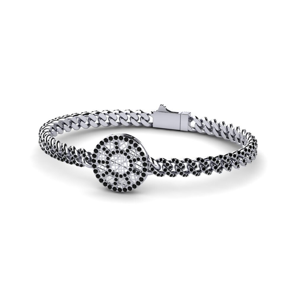 Ónix Negro Pulsera de Mujer Cannonize