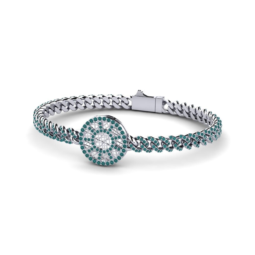Blue Diamond Women's Bracelet Cannonize