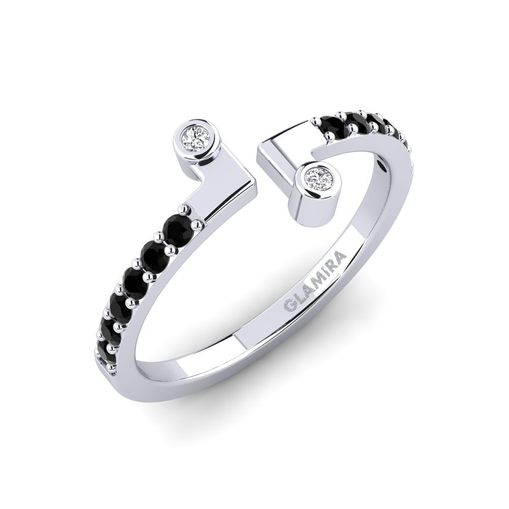 Black Sapphire Ring Cansijen