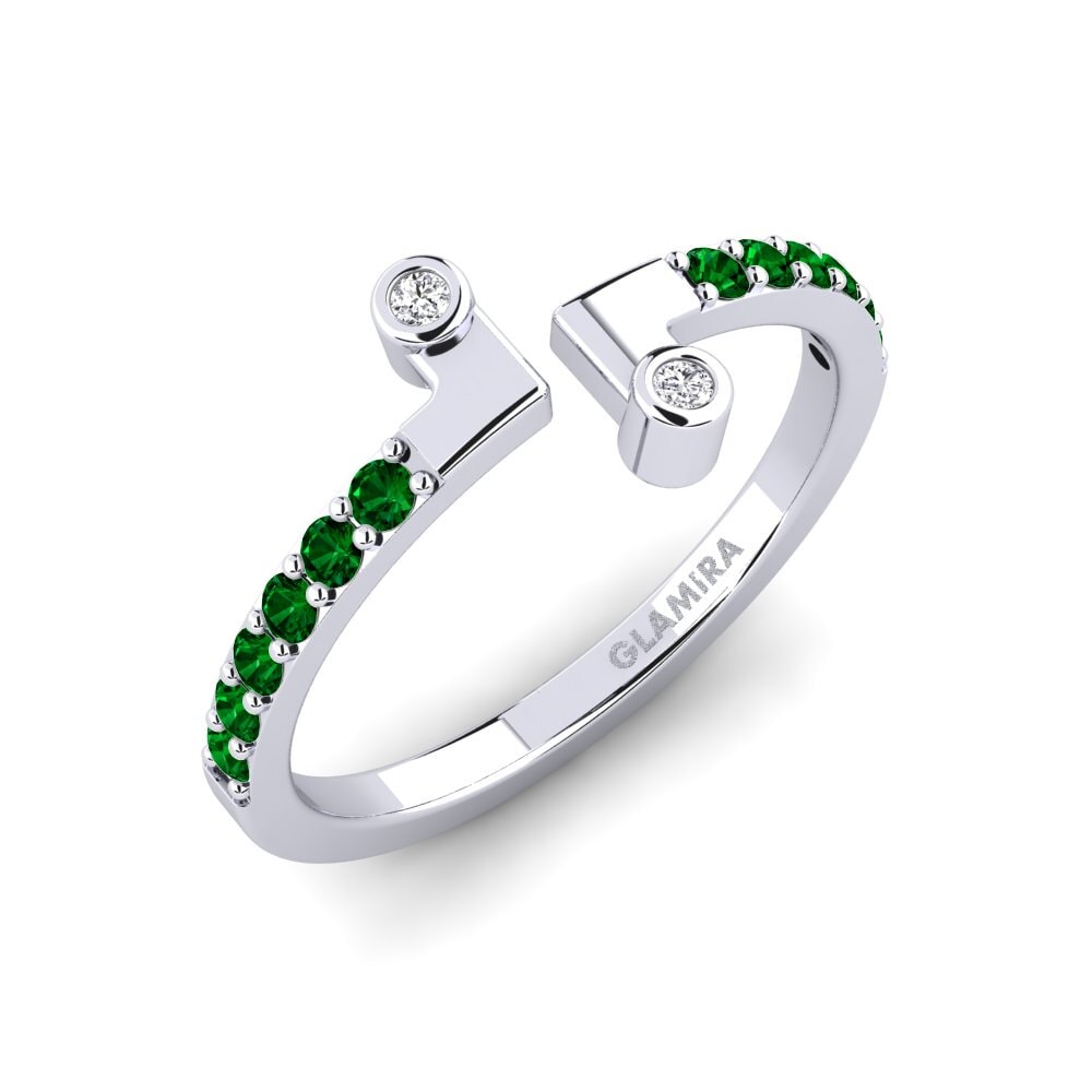 Circonita Verde Anillo Cansijen