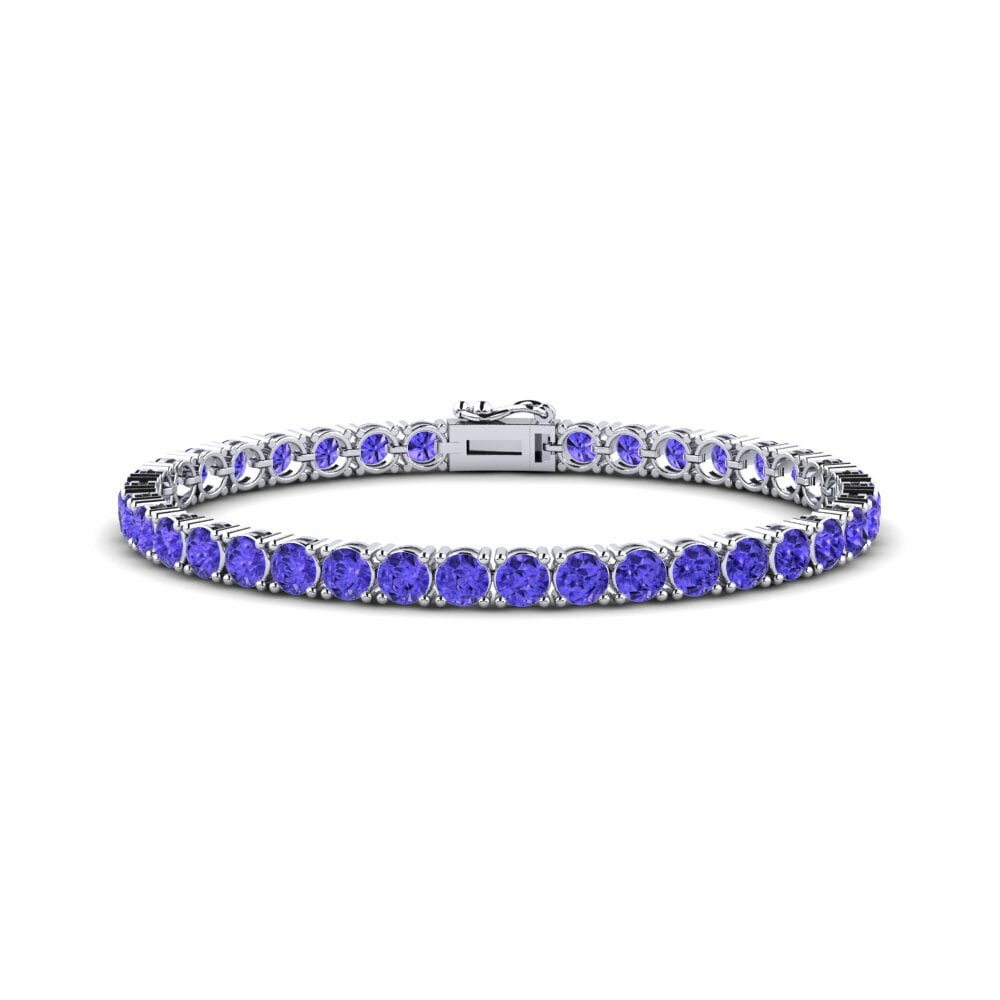 9ct White Gold Women's Bracelet Caoimhe 4.5 mm