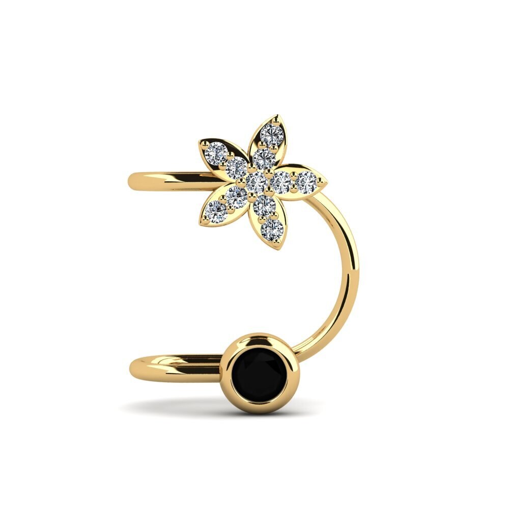 Black Onyx Women's Earring Capote