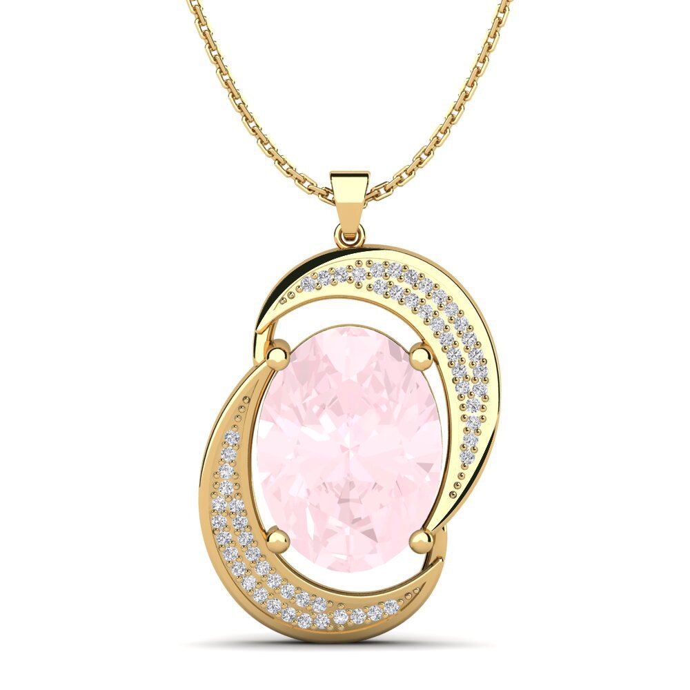 Rose Quartz Women's Pendant Caprice