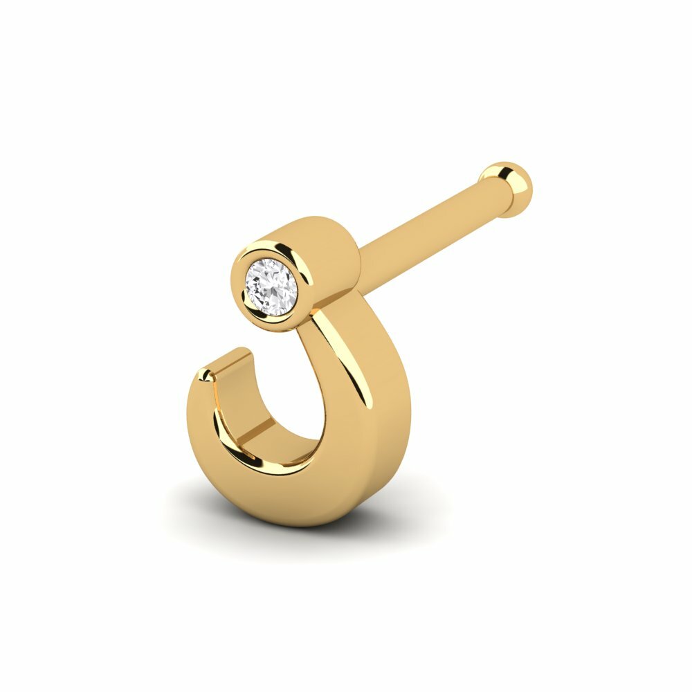 Diamant-saffier Neus Pin Captify
