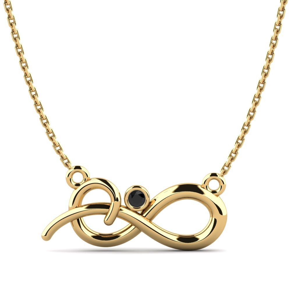 Ónix Negro Collar de Mujer Captolia