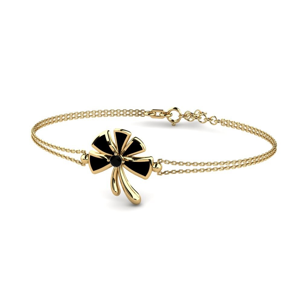 Black Onyx Women's Bracelet Caqulla
