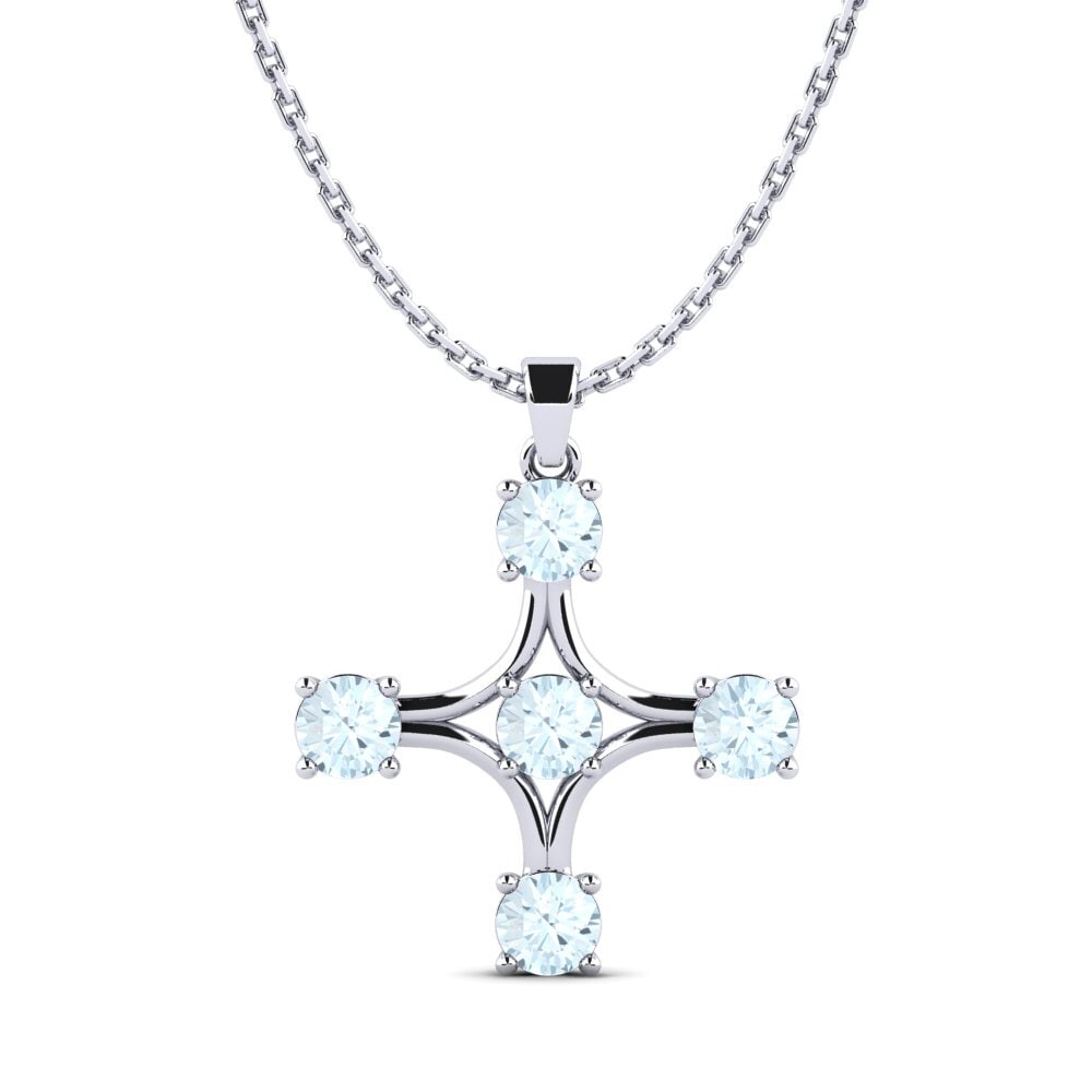 Aquamarine Women's Pendant Caravelle