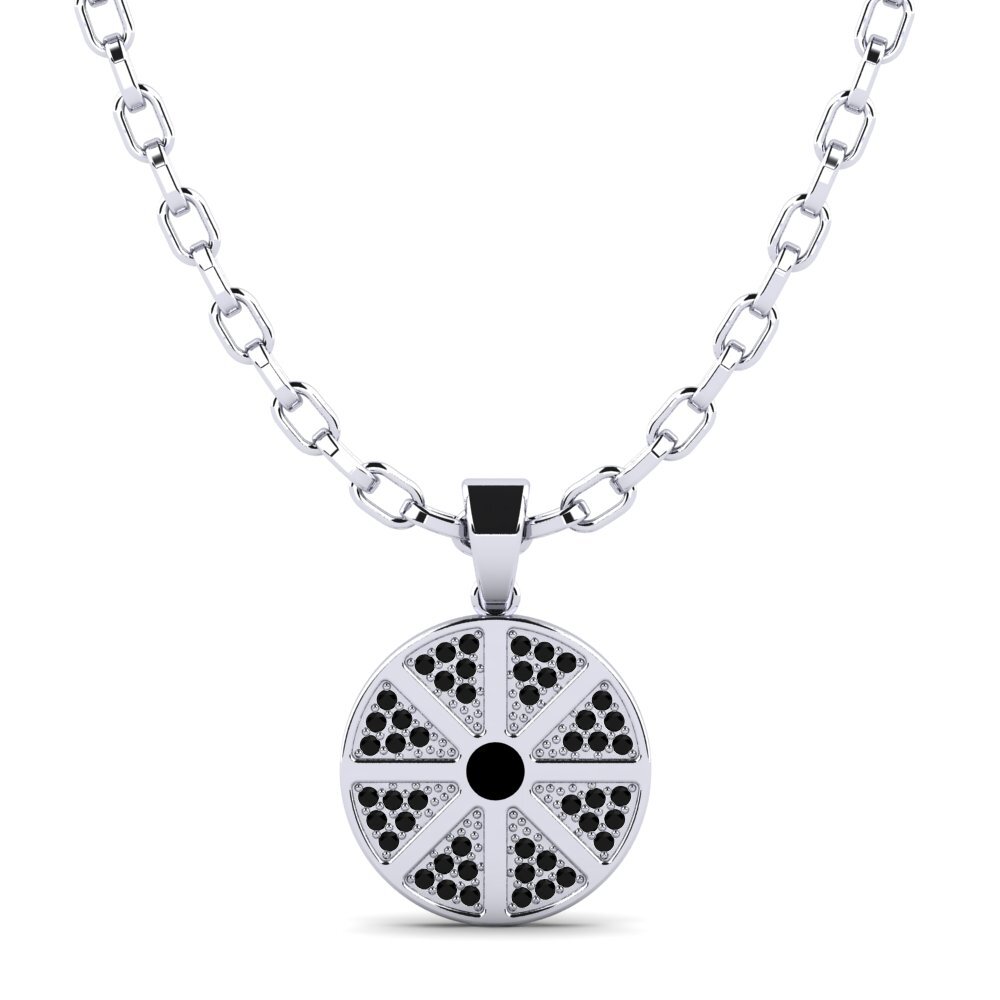 Black Diamond Men's Pendant Carbink
