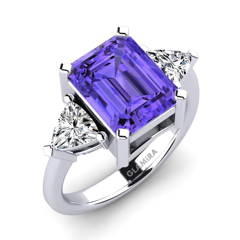 Tanzanite Engagement Ring Carenzia
