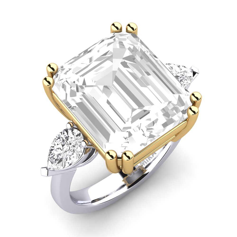 Weiß & Gelbgold 750 Ringe Caridad