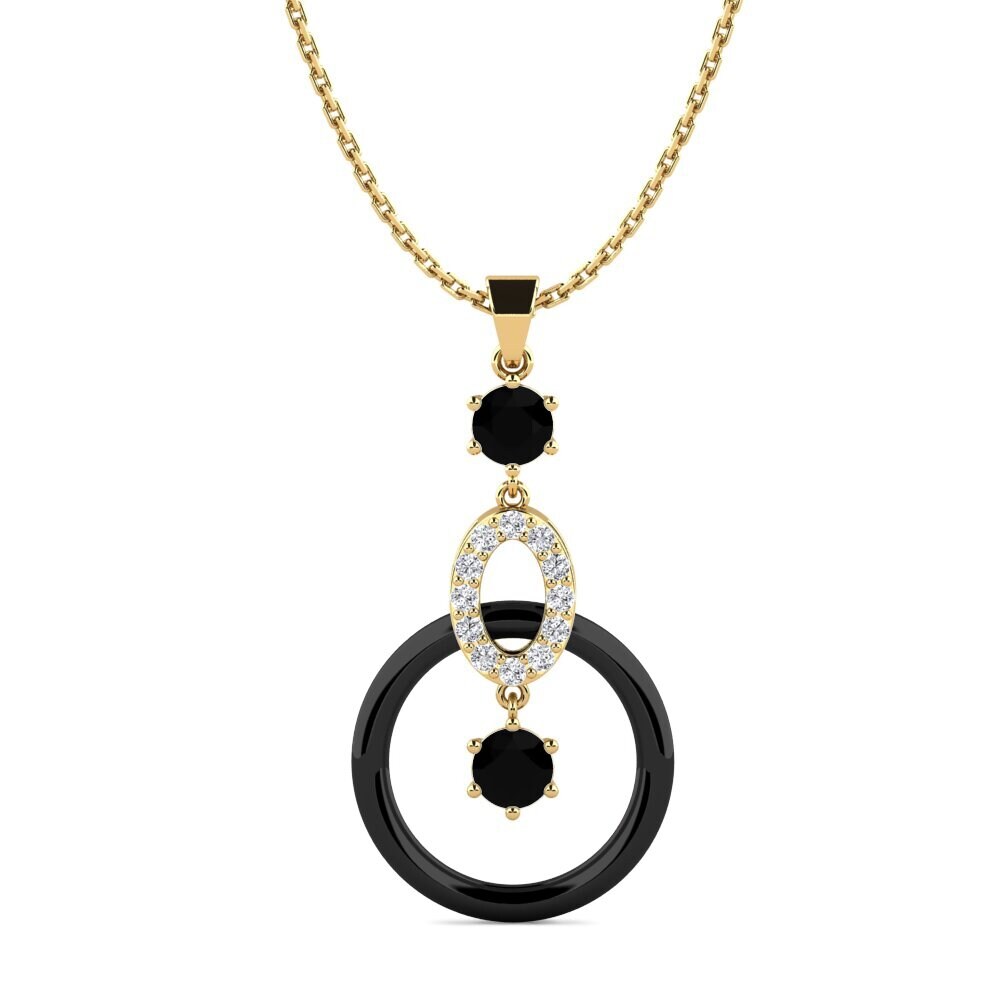 Black Onyx Women's Pendant Carie