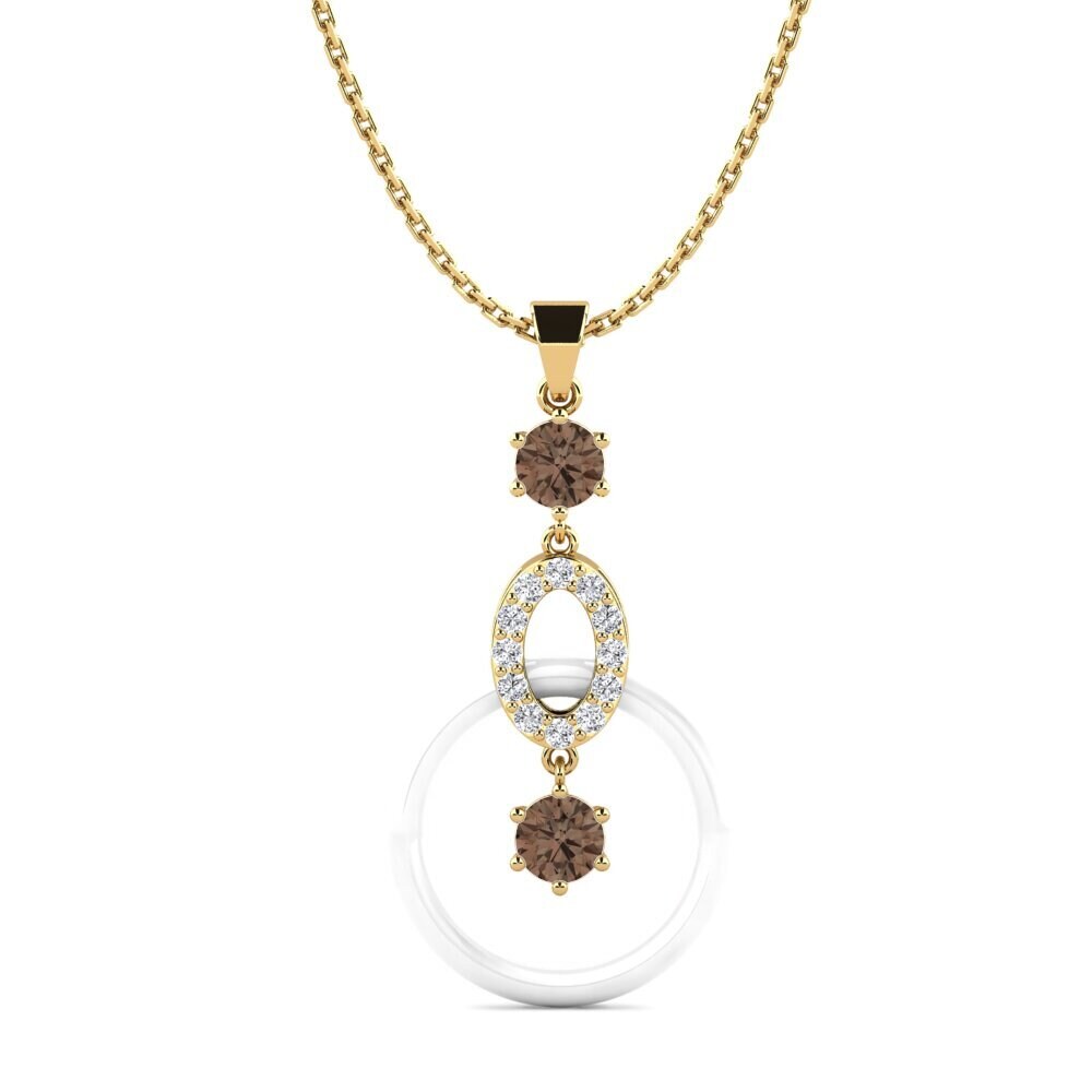 Smoky Quartz Women's Pendant Carie