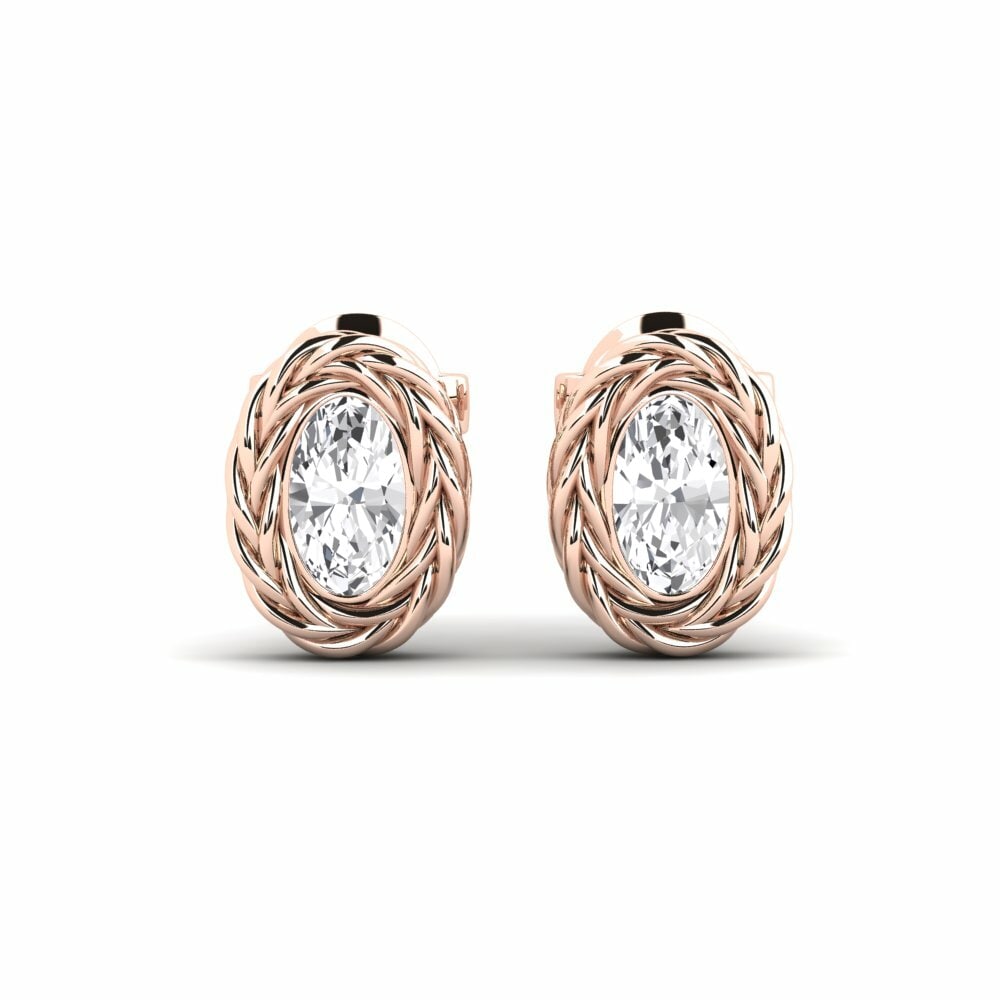 Oro Rosso 585 Orecchino da donna Carlamaria
