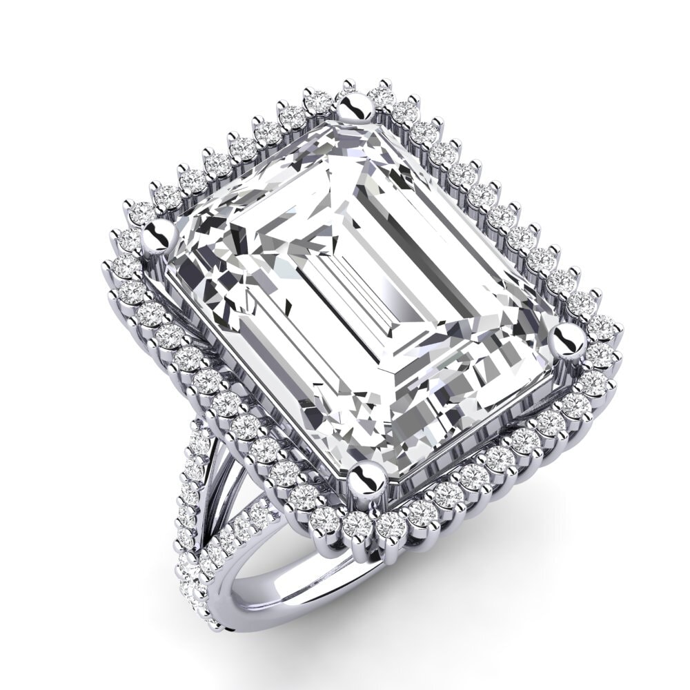 950 Platinum Lab Grown Diamond Ring Carli