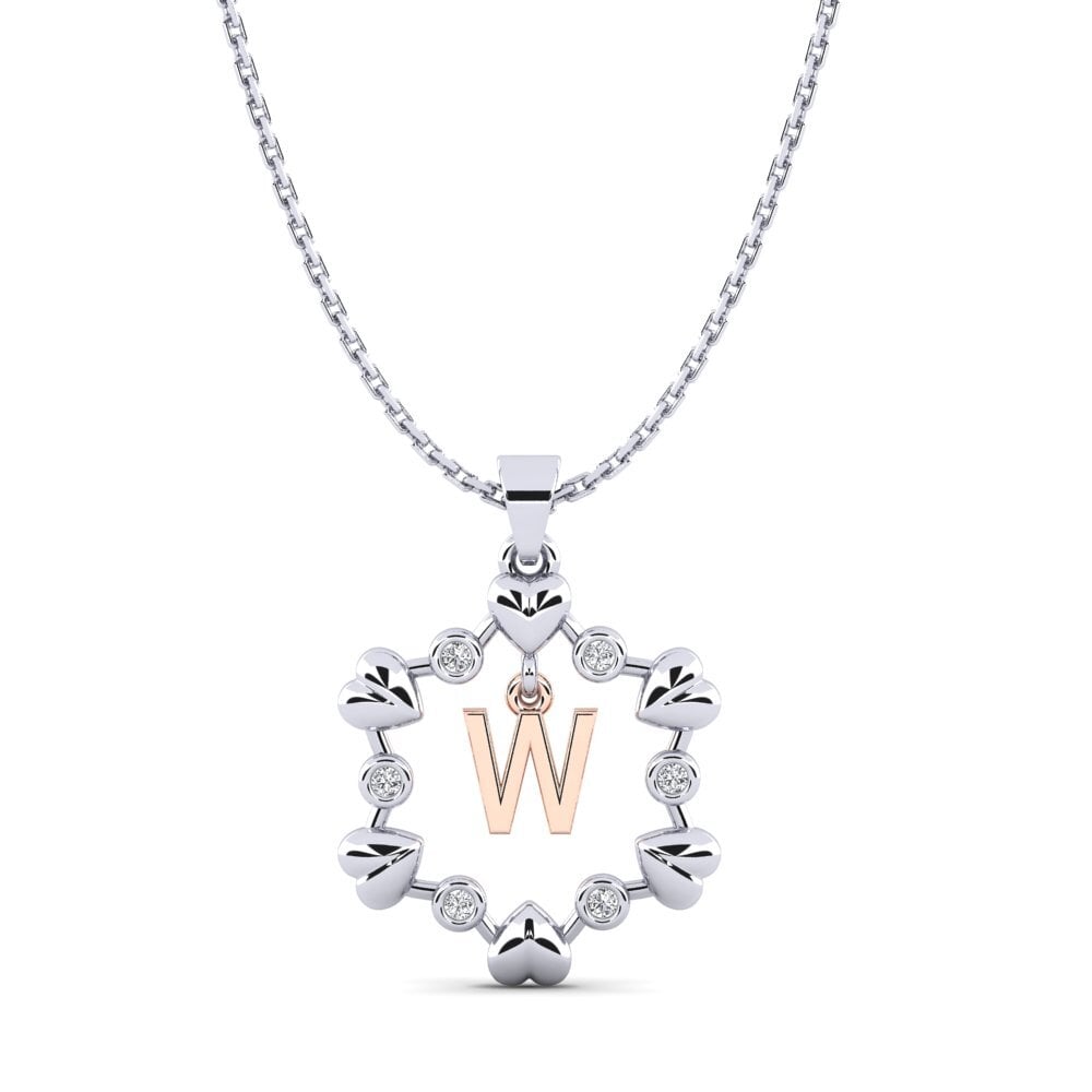 Labor-gezüchteter Diamant Anhänger Carline W