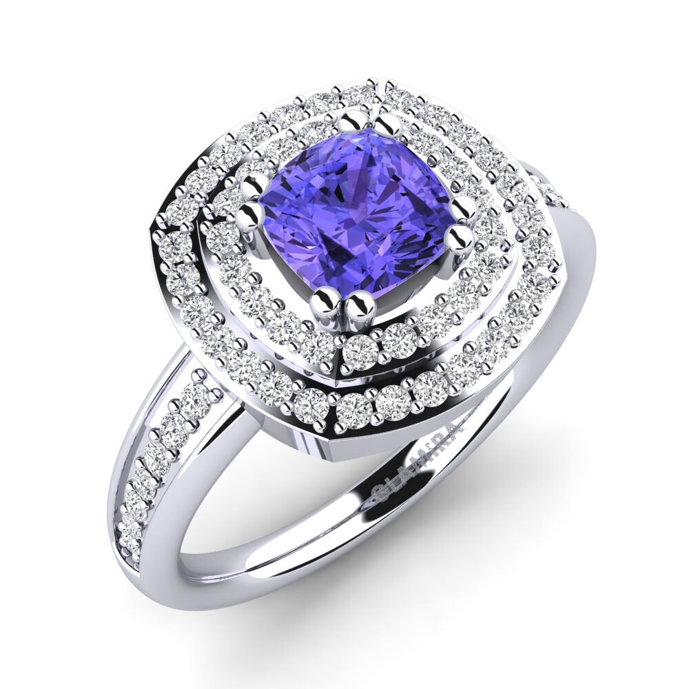 Tanzanite Engagement Ring Carlina