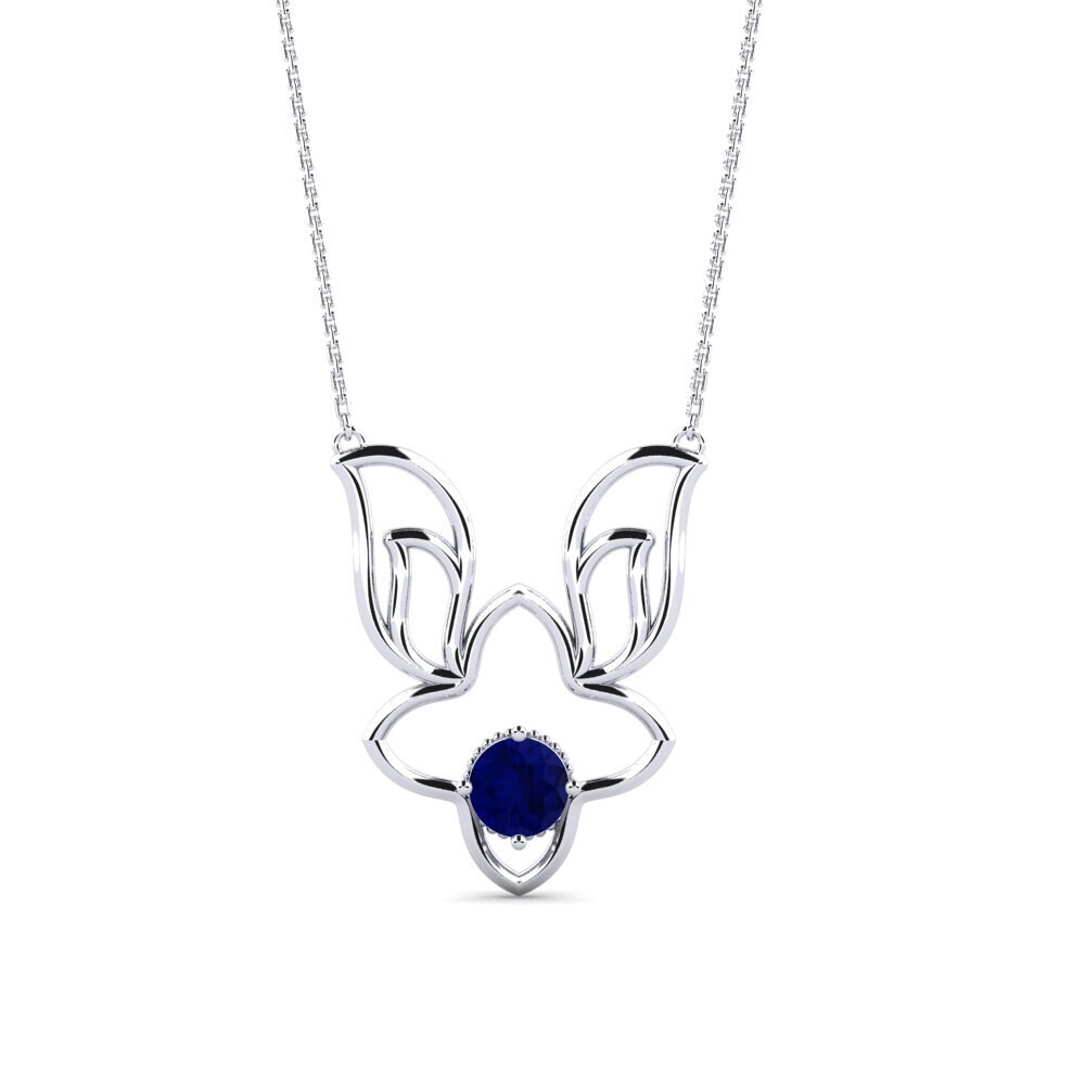Sapphire Women's Necklace Carmenies