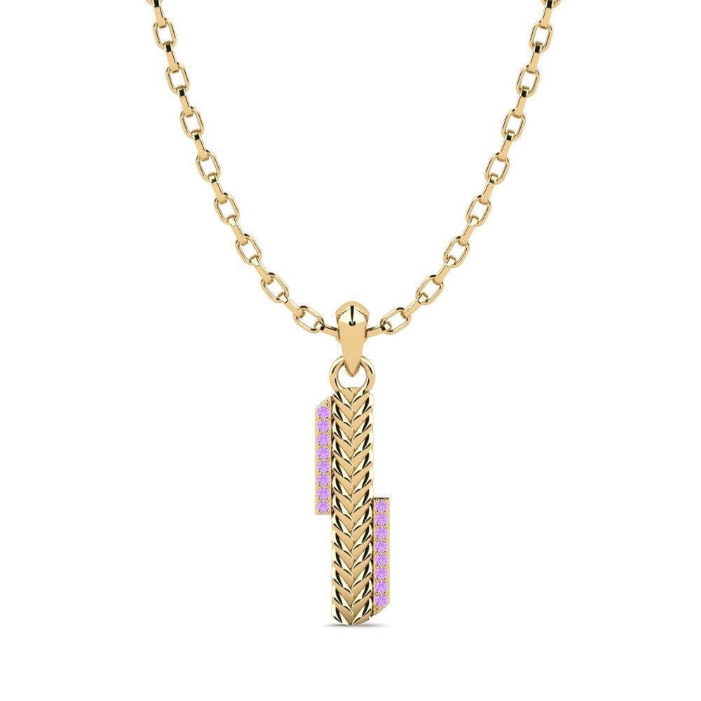 Améthyste Pendentif pour homme Carnac