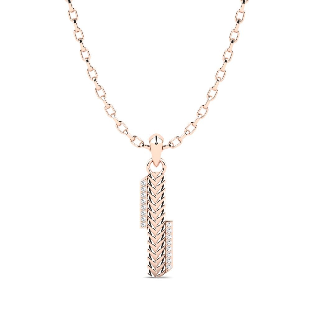 14ct Rose Gold Men's Pendant Carnac