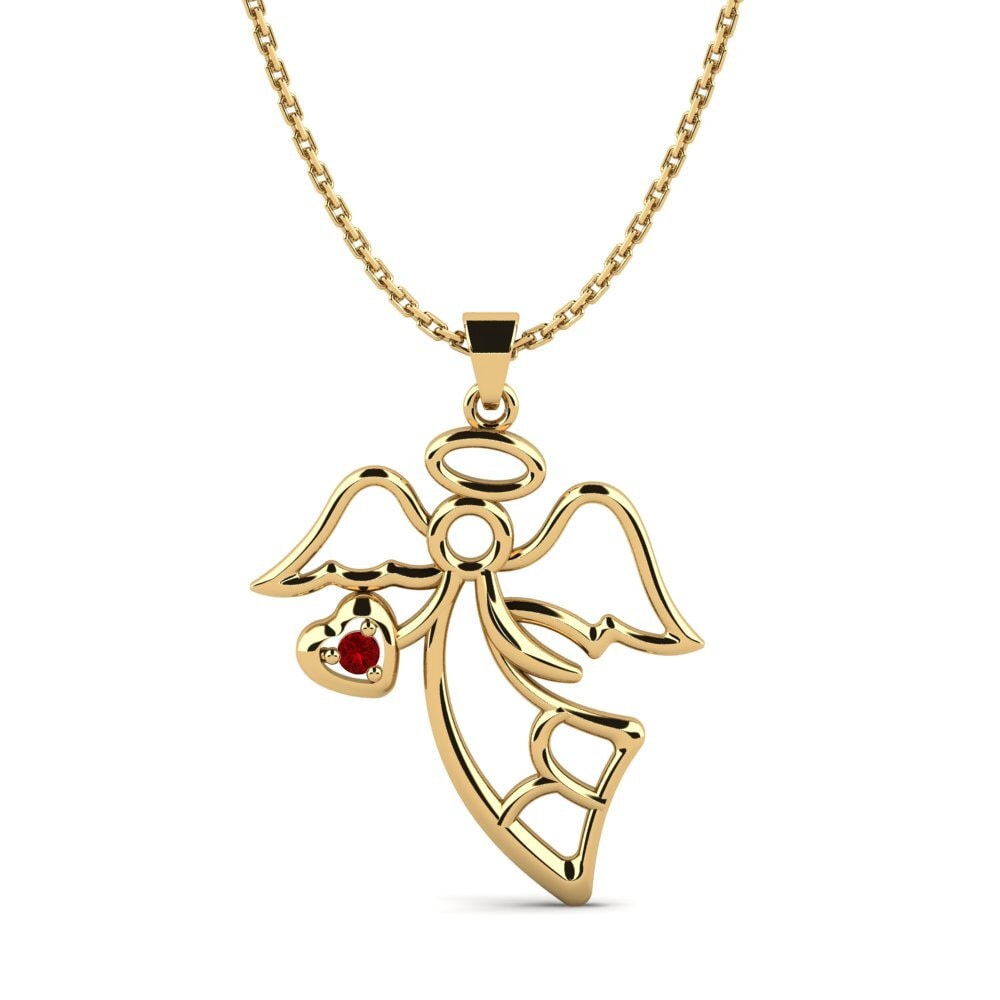 Red Zirconia Women's Pendant Cartisha