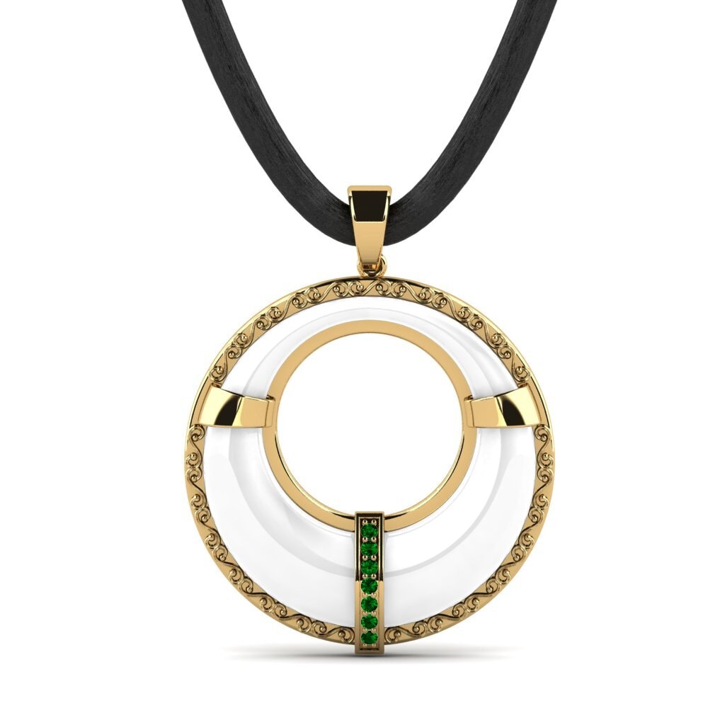 Green Zirconia Men's Pendant Caskill