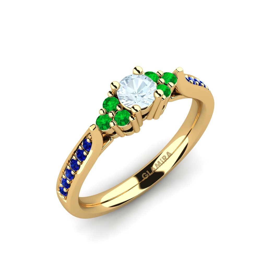 14ct Yellow Gold Engagement Ring Cassidy