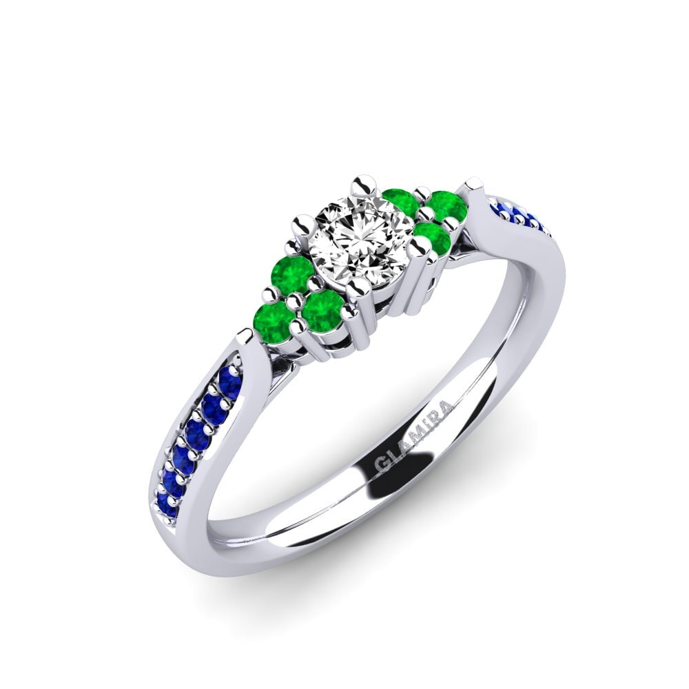 Đá Moissanite Nhẫn đính hôn Cassidy