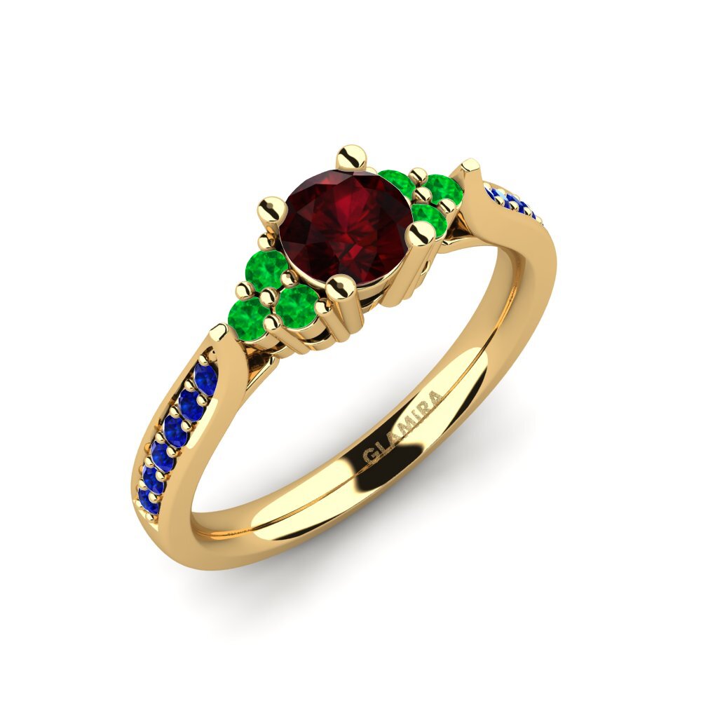 Gelbgold 750 Verlobungsringe Cassidy 0.5 crt