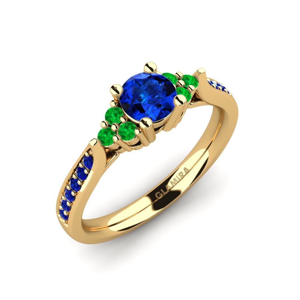 9ct Yellow Gold Engagement Ring Cassidy 0.5 crt