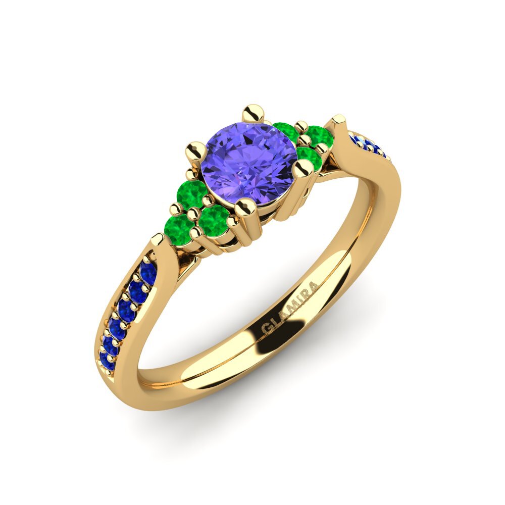 14ct Yellow Gold Engagement Ring Cassidy 0.5 crt
