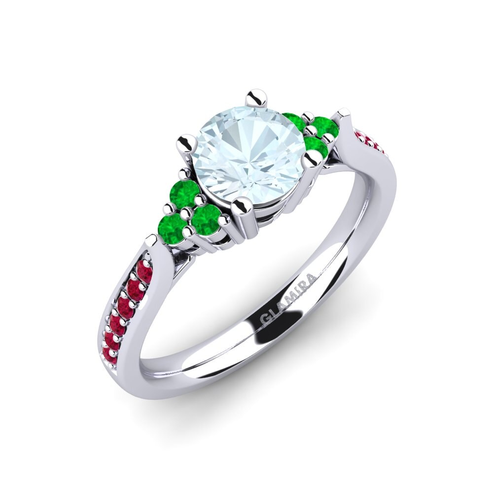 Aquamarine Engagement Ring Cassidy 0.8 crt