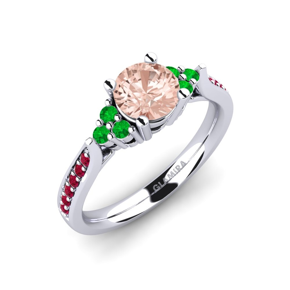 Morganite Engagement Ring Cassidy 0.8 crt