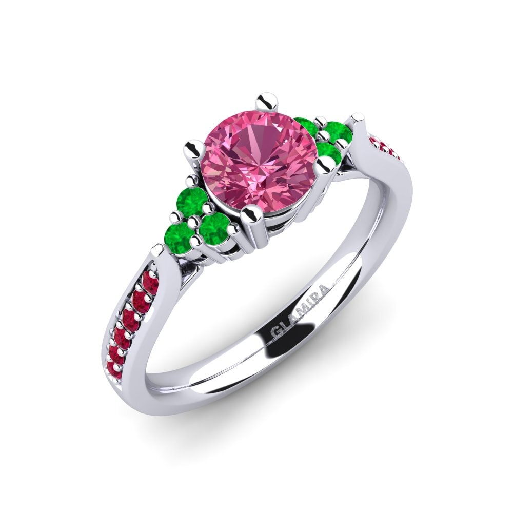 Pink Tourmaline Engagement Ring Cassidy 0.8 crt
