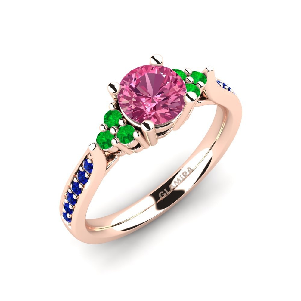 14ct Rose Gold Engagement Ring Cassidy 0.8 crt