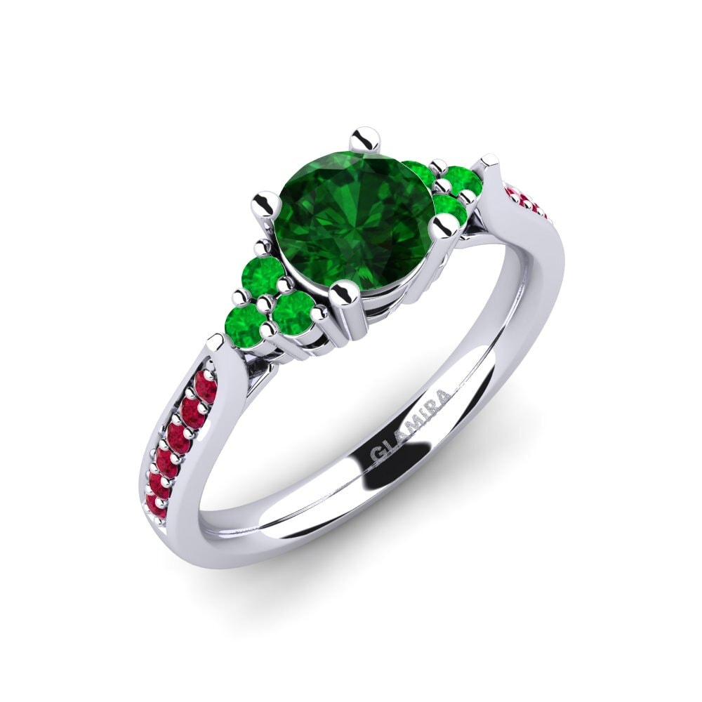 Tsavorite Engagement Ring Cassidy 0.8 crt