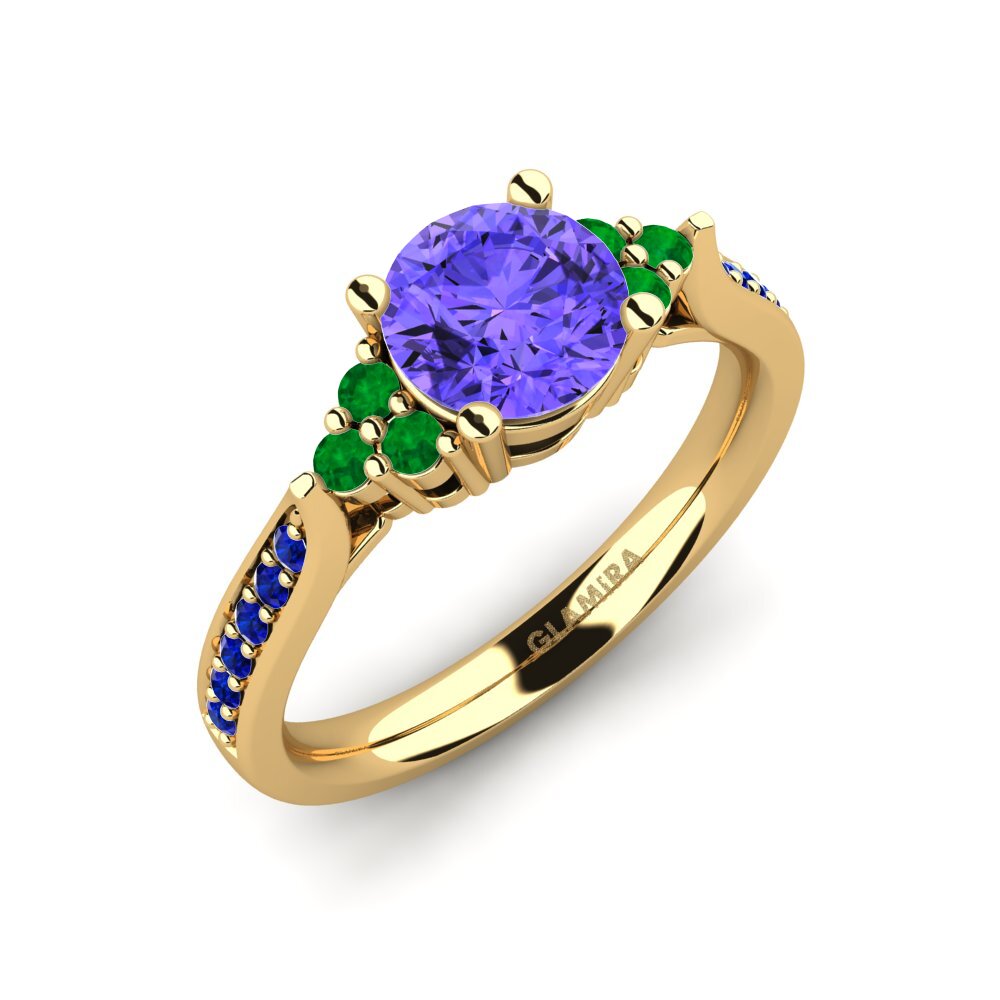 9ct Yellow Gold Engagement Ring Cassidy 1.0 crt