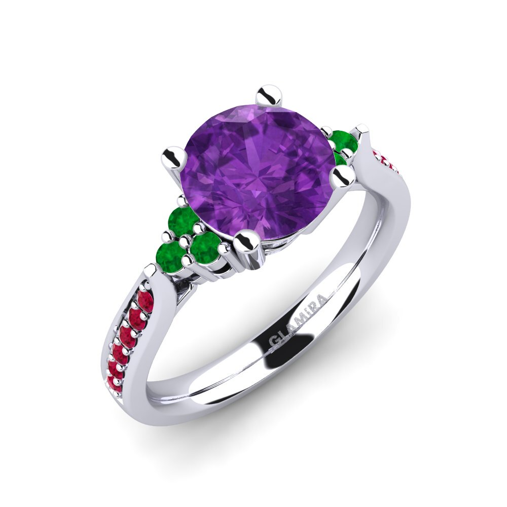 Amethyst Engagement Ring Cassidy 2.0 crt