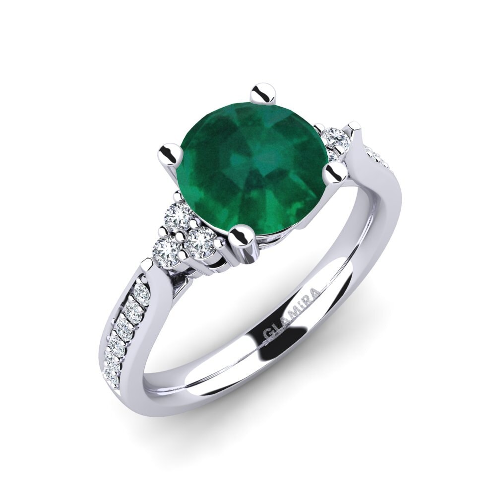 Emerald Engagement Ring Cassidy 2.0 crt