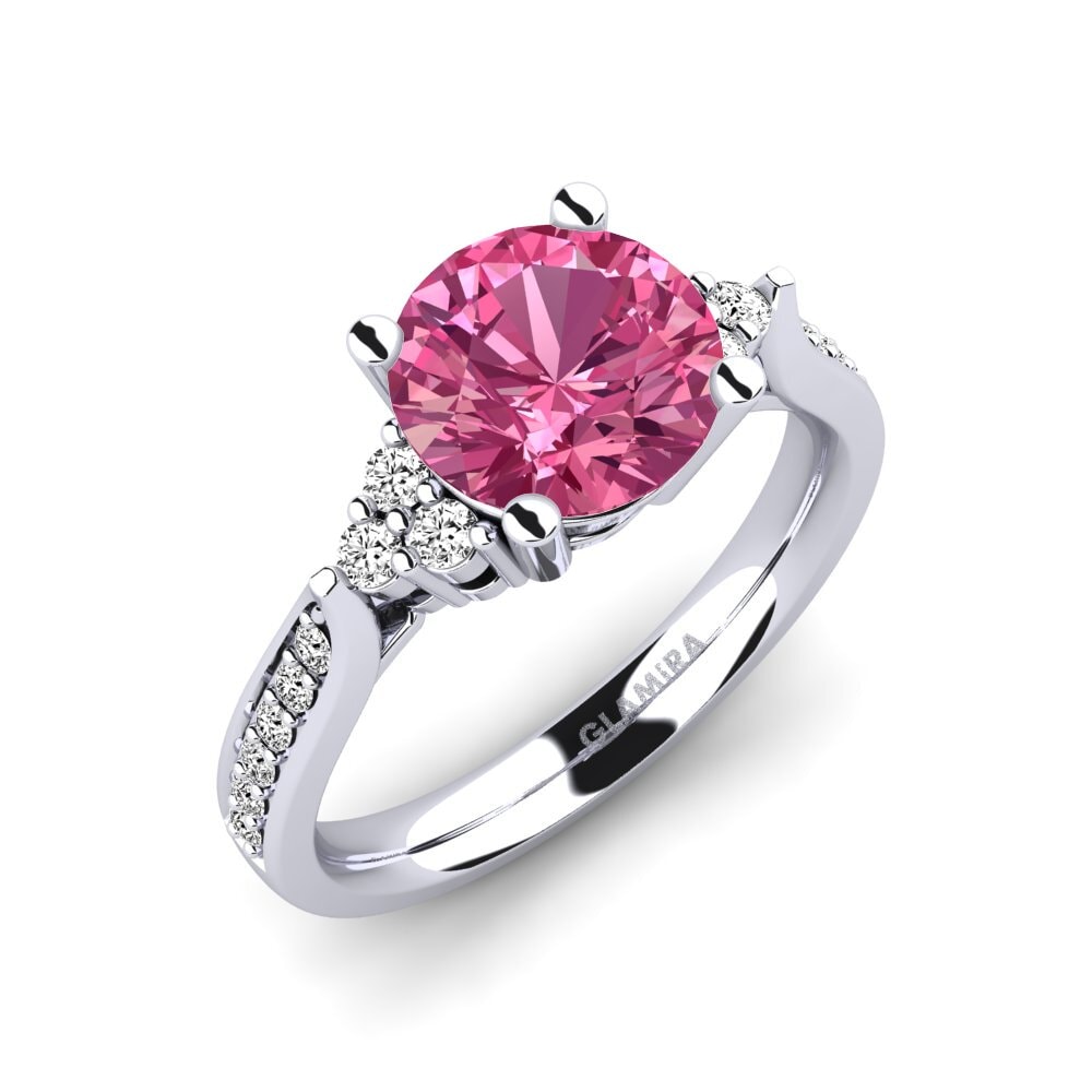 Pink Tourmaline Engagement Ring Cassidy 2.0 crt