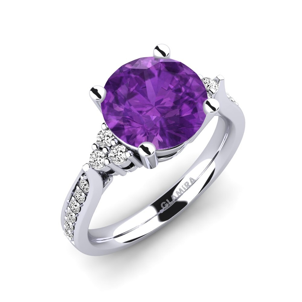 Amethyst Engagement Ring Cassidy 3.0 crt