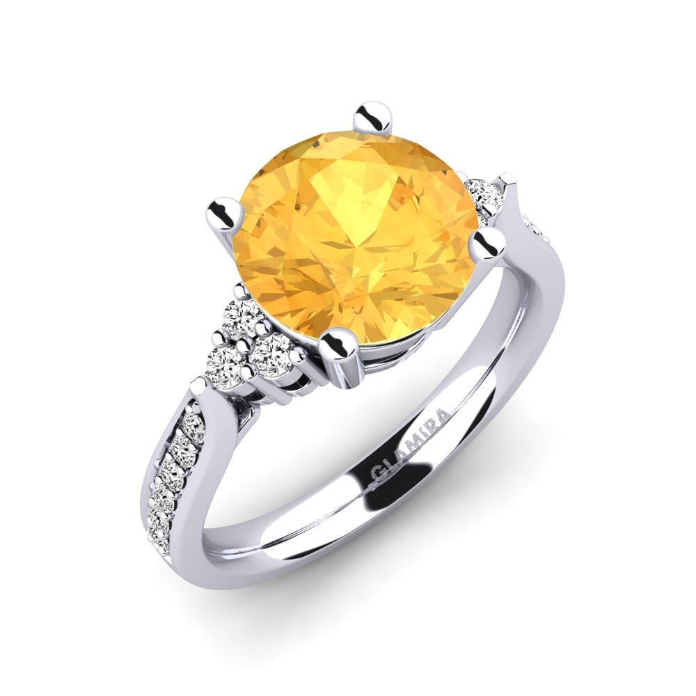 Citrine Engagement Ring Cassidy 3.0 crt