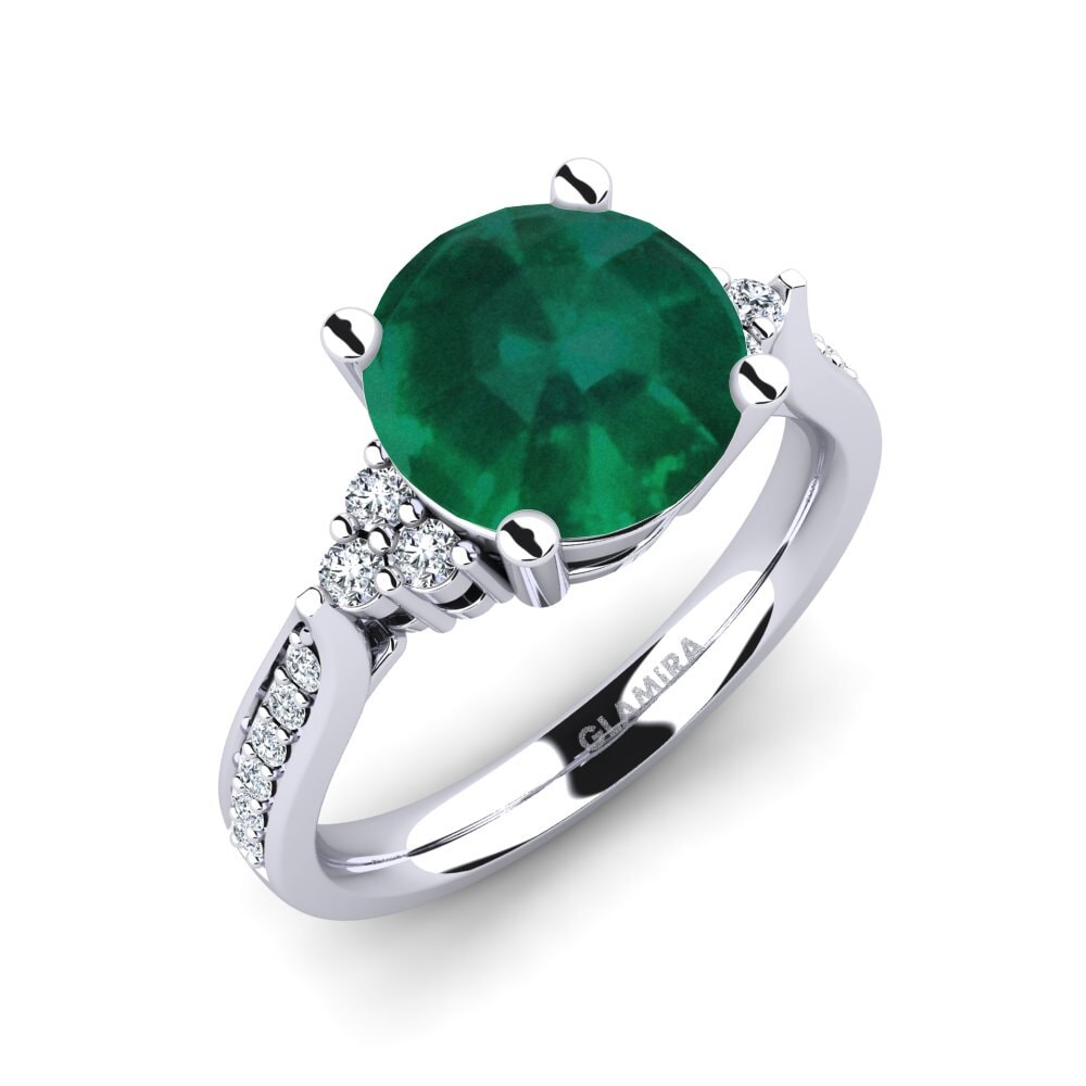 Emerald Engagement Ring Cassidy 3.0 crt