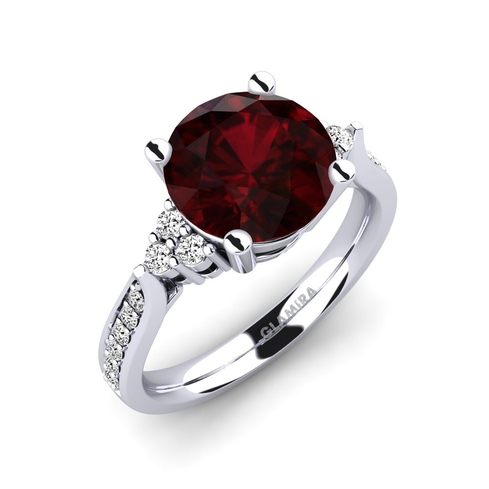 Garnet Engagement Ring Cassidy 3.0 crt