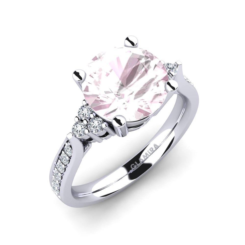 Kunzite Engagement Ring Cassidy 3.0 crt