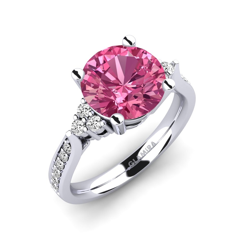 Pink Tourmaline Engagement Ring Cassidy 3.0 crt
