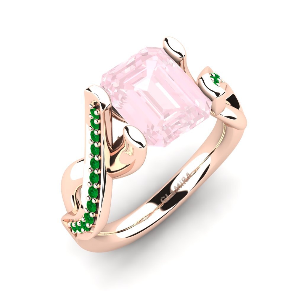 18ct Rose Gold Engagement Ring Catania