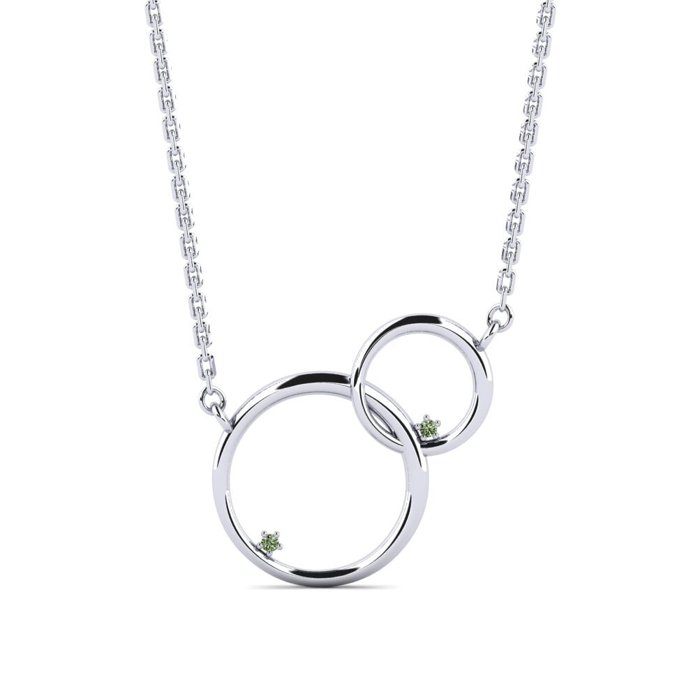Diamante Verde Collar de Mujer Catchy