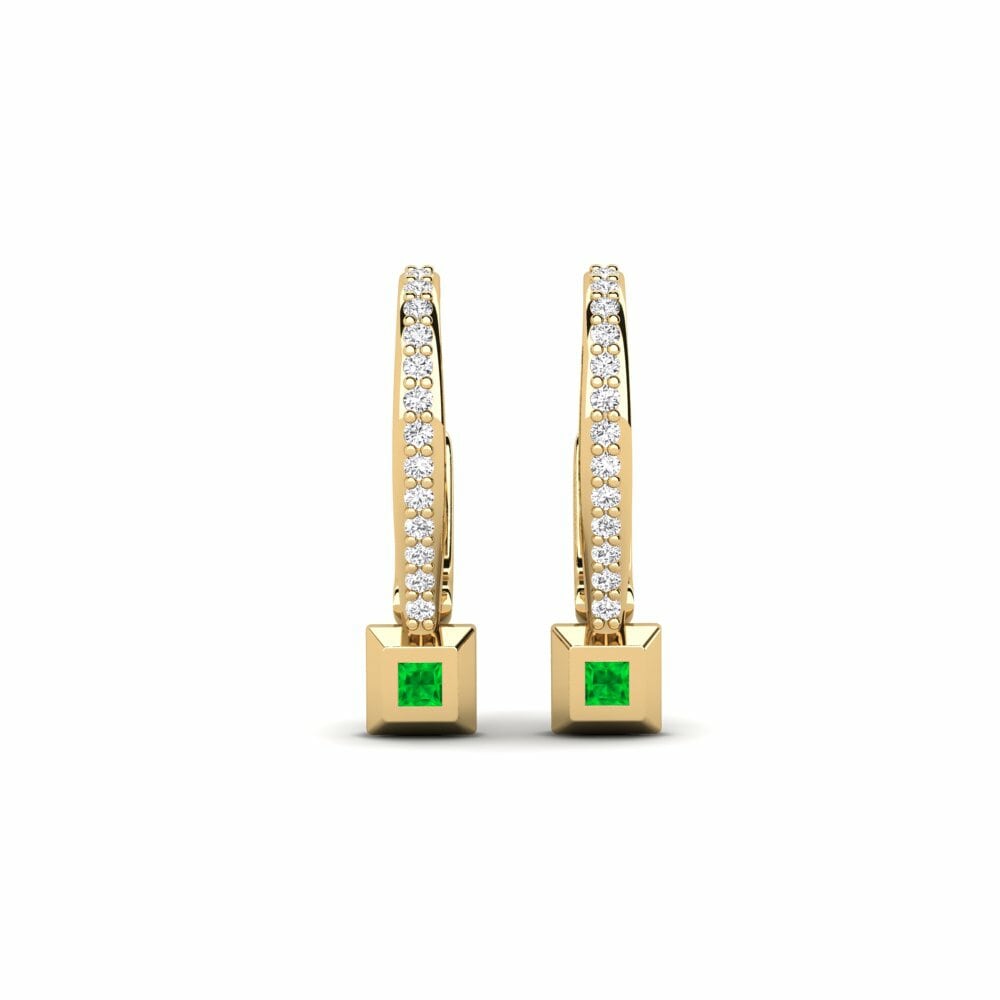 Emerald Women's Earring Caturam
